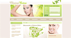 Desktop Screenshot of clinicasbotox.com